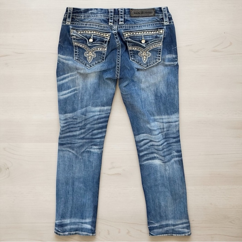 Rock Revival Flo Easy Skinny Jeans Size 31 - Picture 3 of 9